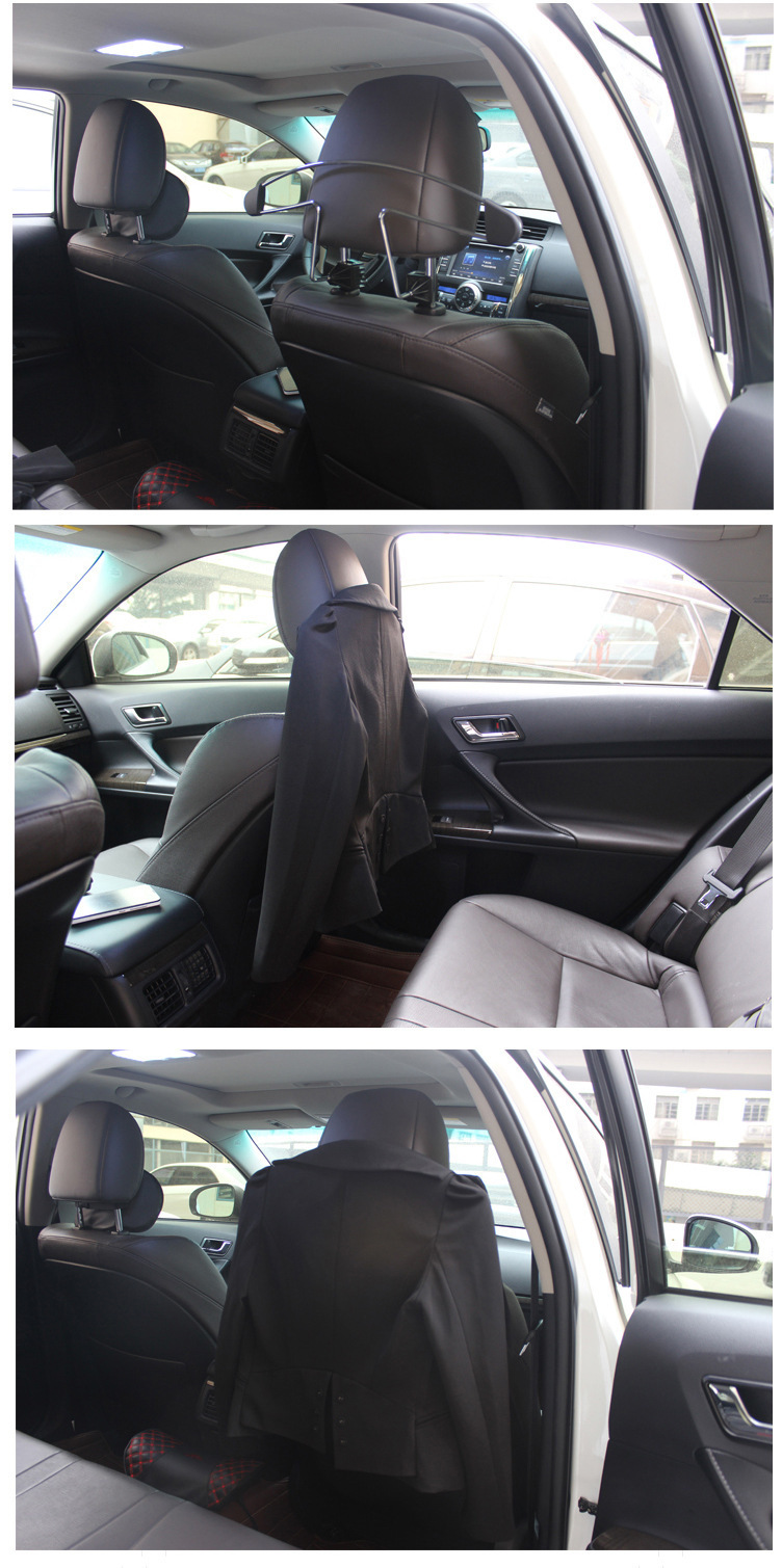 Stainless Steel Coat Hanger Car Retractable Storage Storage Bracket Hanging Suit Car Chair Back Clothes Hanger Universal Stainless Steel Coat Hanger Car Retractable Storage Storage Bracket Hanging Suit Car Chair Back Clothes Hanger Universal