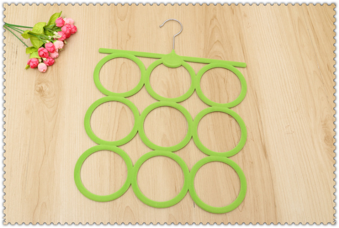 High - grade flocking racks scarves racks Tie - frame non - slip garment hanger High - grade flocking racks scarves racks Tie - frame non - slip garment hanger
