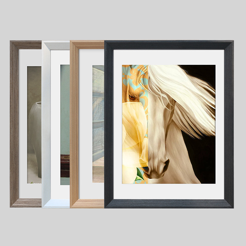 Wall Hanging Picture Frame Sketch Calligraphy and Painting Frame Mounting A4a3 20 24Inch 4K Puzzle Frame Customization