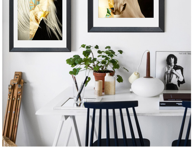 Wall Hanging Picture Frame Sketch Calligraphy and Painting Frame Mounting A4a3 20 24Inch 4K Puzzle Frame Customization