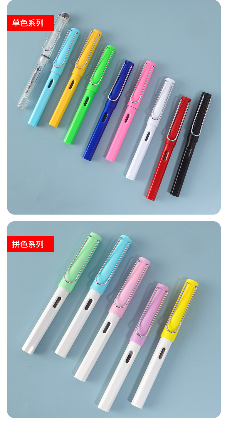 Student Zhengzi Pen Free Shipping Calligraphy Practice Ballpoint Pen Student Ink Sac Pen Logo Customization