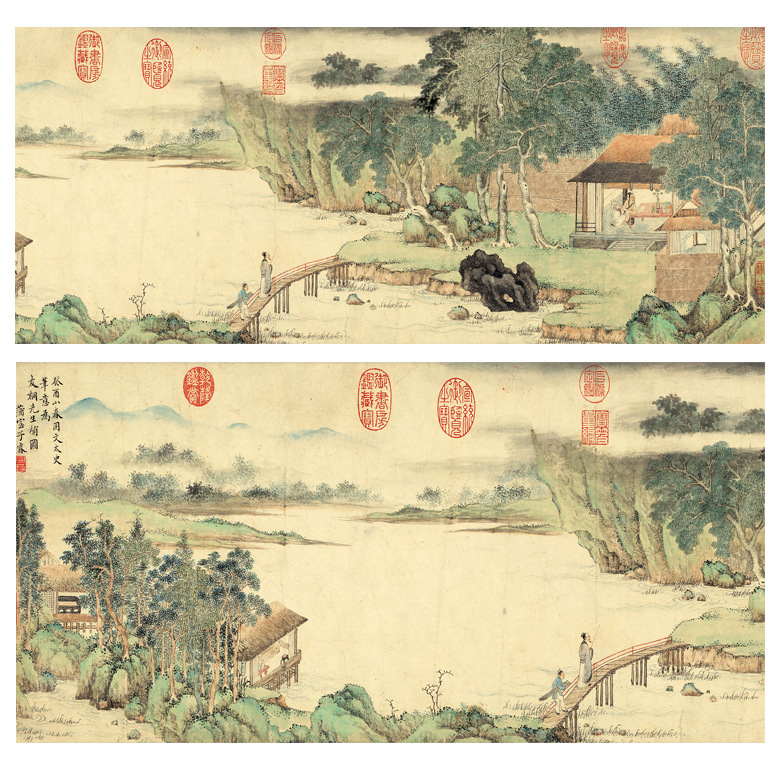 Painting Core Wholesale Custom Living Room Decorative Painting Traditional Chinese Painting Antique Calligraphy painting