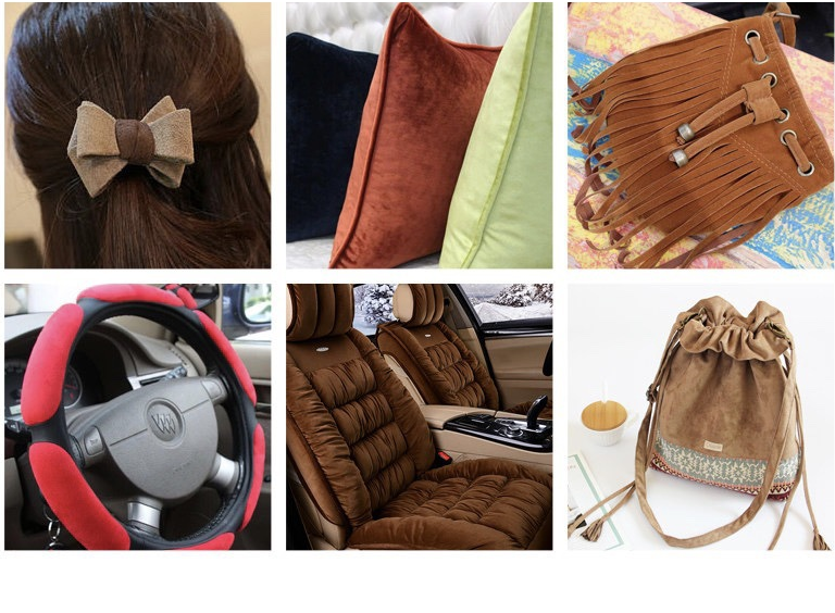 New Style Suede Fabric Car Interior Equipment Decoration Can Be Used Immediately after Tearing with Adhesive Sticker