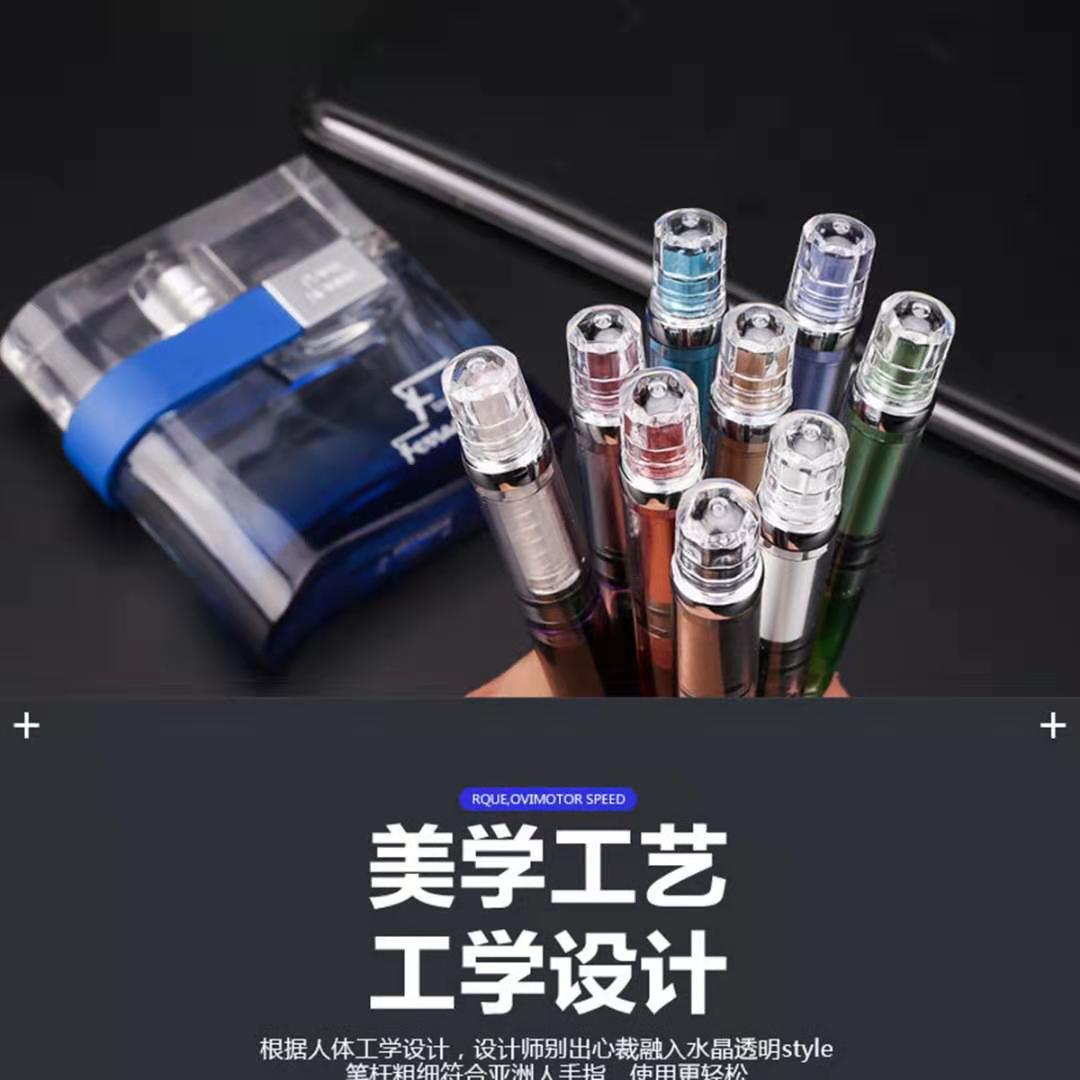 Plastic Metal Student Adult Pen Piston InkAbsorbing Large Capacity Transparent Demonstration Calligraphy Pen Plastic Metal Student Adult Pen Piston InkAbsorbing Large Capacity Transparent Demonstration Calligraphy Pen