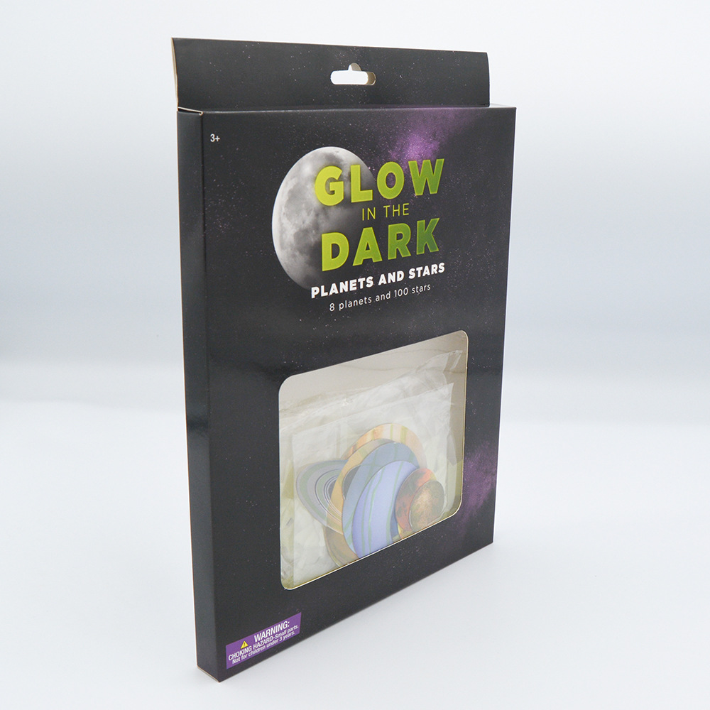 Trade Boxed Luminous Planet Card 100 Luminous Stars Children's Room Decoration ThreeDimensional Fluorescent Sticker Trade Boxed Luminous Planet Card 100 Luminous Stars Children's Room Decoration ThreeDimensional Fluorescent Sticker