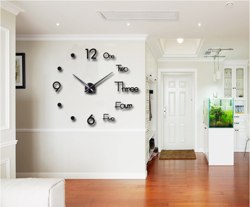 Creativity Wall Clock Acrylic Mute Living Room Bedroom Decoration Simple Style Wall Sticker Wall Clock with TikTok Creativity Wall Clock Acrylic Mute Living Room Bedroom Decoration Simple Style Wall Sticker Wall Clock with TikTok