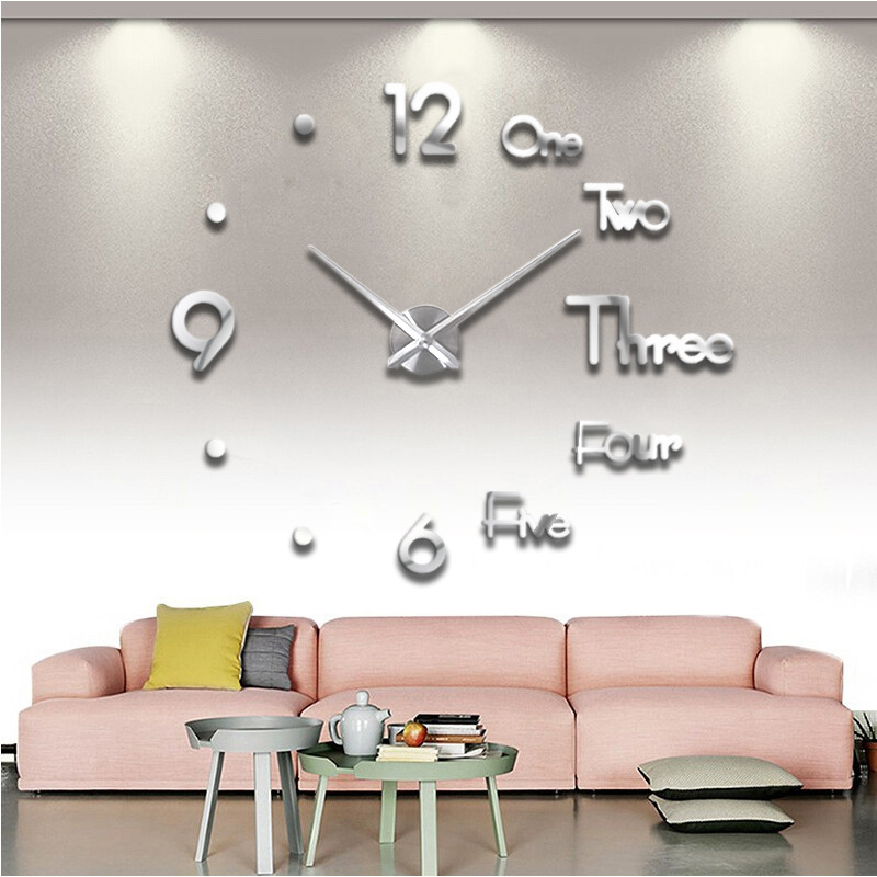 Creativity Wall Clock Acrylic Mute Living Room Bedroom Decoration Simple Style Wall Sticker Wall Clock with TikTok Creativity Wall Clock Acrylic Mute Living Room Bedroom Decoration Simple Style Wall Sticker Wall Clock with TikTok