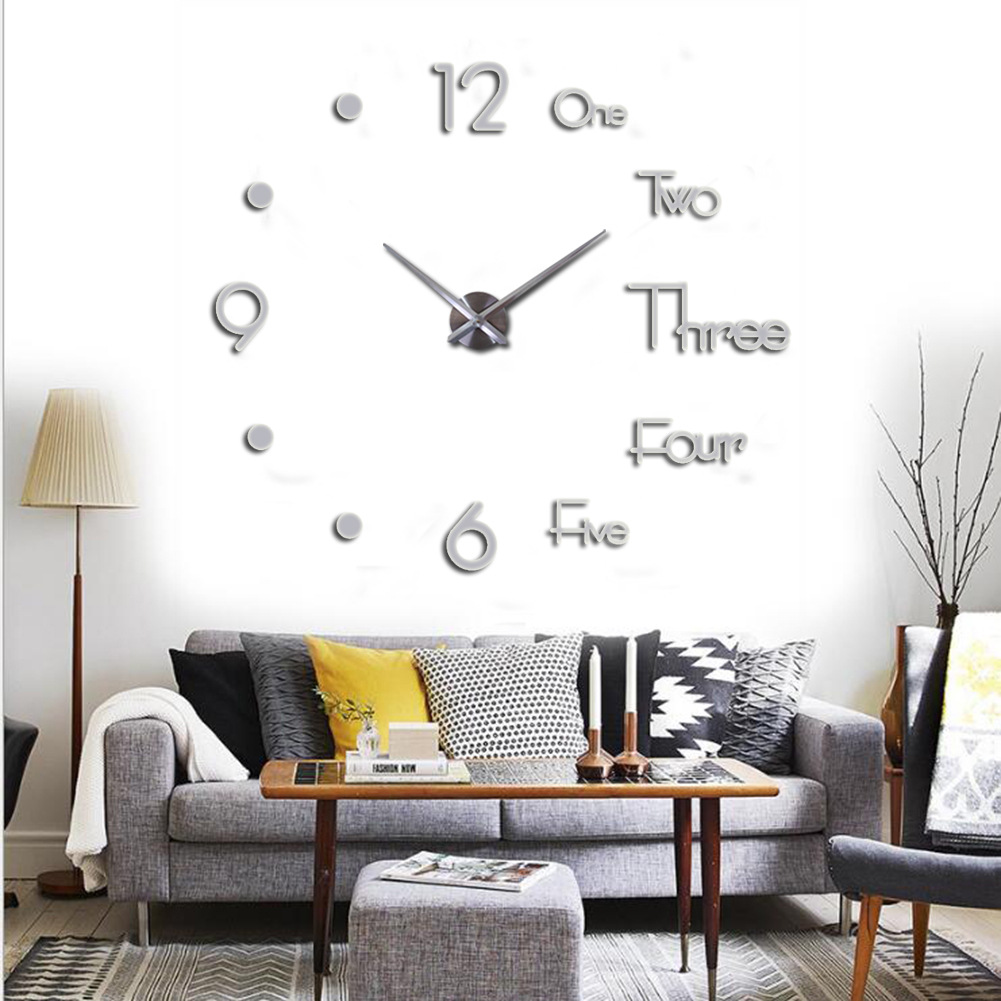 Creativity Wall Clock Acrylic Mute Living Room Bedroom Decoration Simple Style Wall Sticker Wall Clock with TikTok Creativity Wall Clock Acrylic Mute Living Room Bedroom Decoration Simple Style Wall Sticker Wall Clock with TikTok