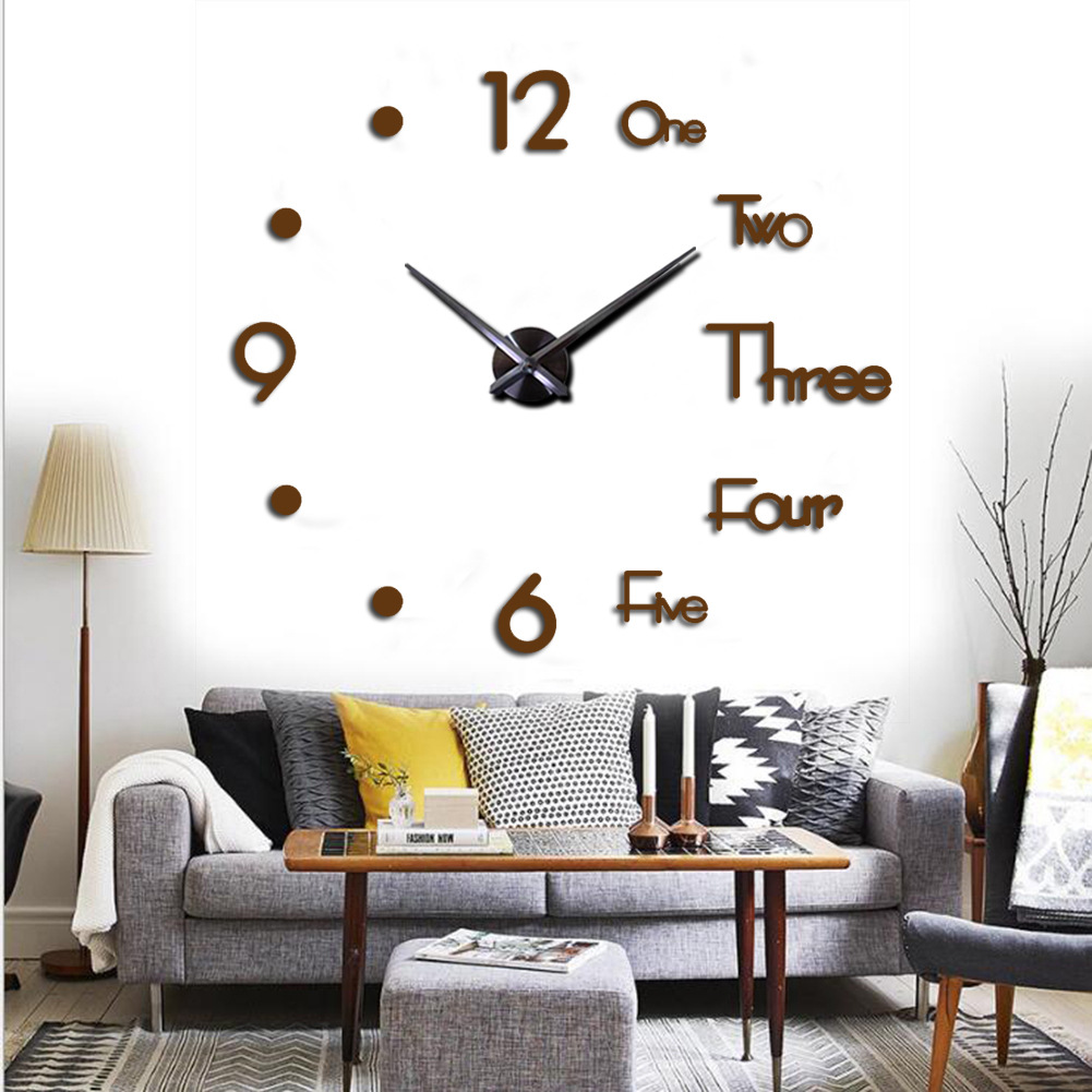 Creativity Wall Clock Acrylic Mute Living Room Bedroom Decoration Simple Style Wall Sticker Wall Clock with TikTok Creativity Wall Clock Acrylic Mute Living Room Bedroom Decoration Simple Style Wall Sticker Wall Clock with TikTok