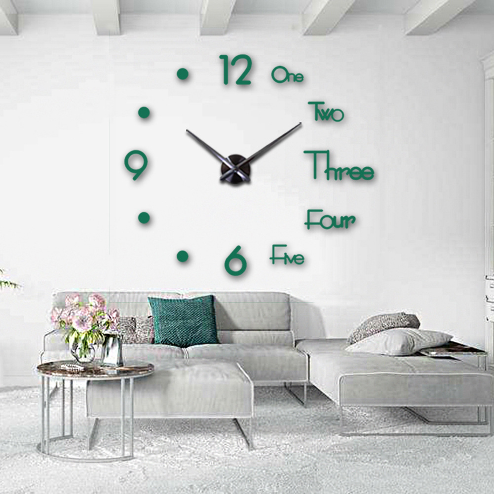 Creativity Wall Clock Acrylic Mute Living Room Bedroom Decoration Simple Style Wall Sticker Wall Clock with TikTok Creativity Wall Clock Acrylic Mute Living Room Bedroom Decoration Simple Style Wall Sticker Wall Clock with TikTok