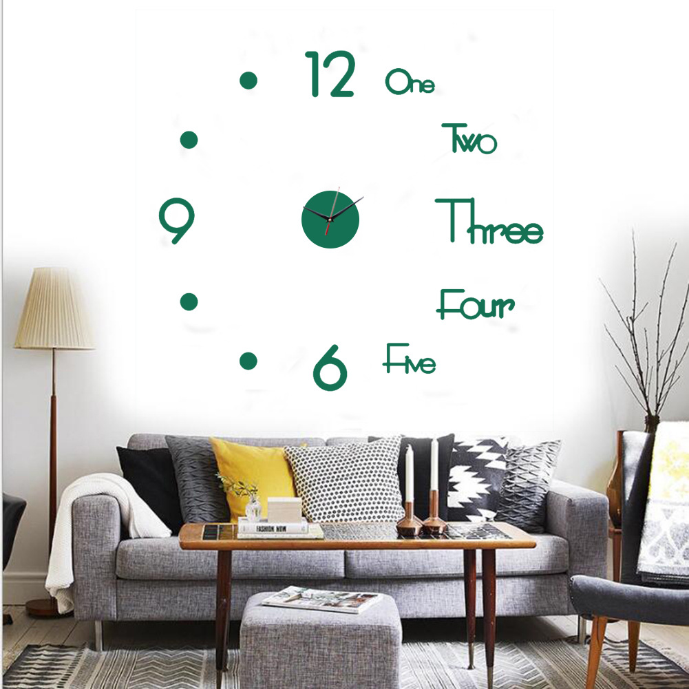 Creativity Wall Clock Acrylic Mute Living Room Bedroom Decoration Simple Style Wall Sticker Wall Clock with TikTok Creativity Wall Clock Acrylic Mute Living Room Bedroom Decoration Simple Style Wall Sticker Wall Clock with TikTok
