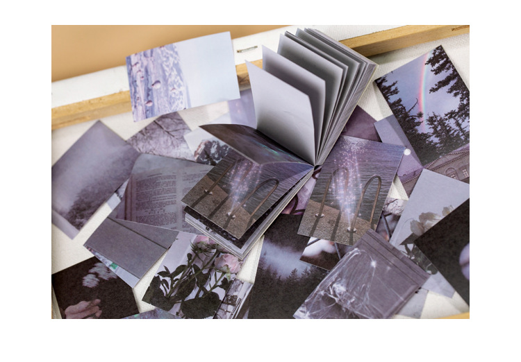 Yuxian He Paper Sticker Book FUQI Series Ins Style Fresh Journal DIY Material Decoration Sticker Book 6 Models Selection
