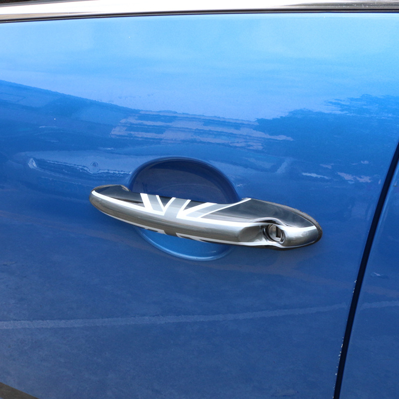 Suitable for BMW Mini Mini Cooper Motor Car Door Handle Door Grip Modification and Decoration Sticker Shell