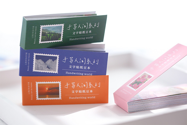 Decoration sticker Handwriting Human Series Creative Ins Style Notebook Material Decoration Stickers