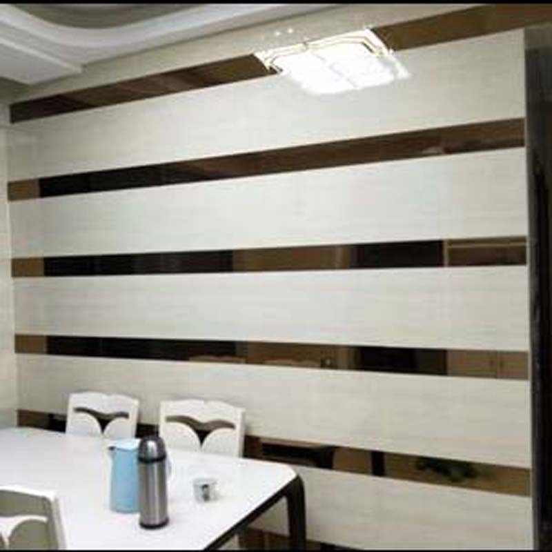 Cross-Border Hot Selling Long Strip Mirror Sticker Acrylic Mirror Decorative Sticker Waist Line Sticker Decoration