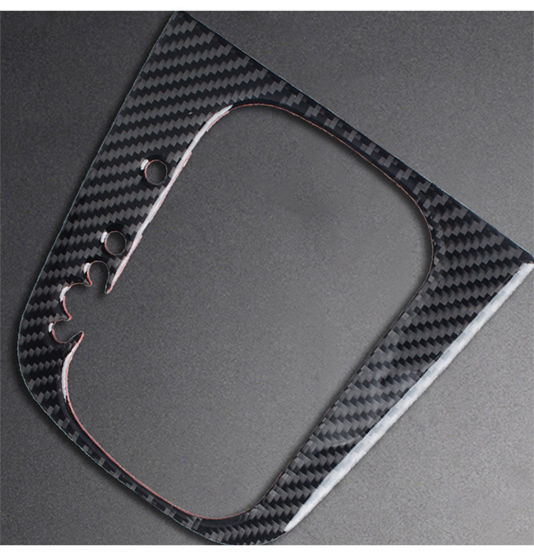 For Volkswagen Golf 6 Cool Interior Modification Carbon Fiber Gear Box Gear Panel Decoration Sticker Accessories