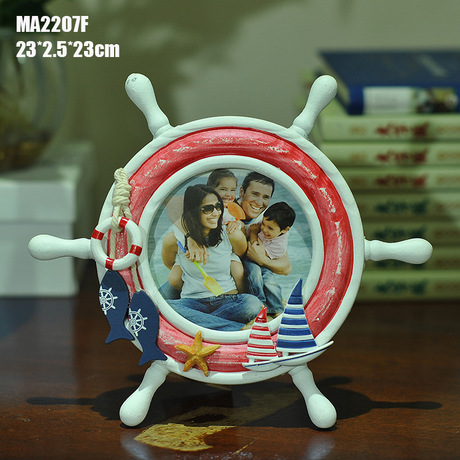 Creative Helmsman photo frame budget budget sets photo frame gift Mediterranean Home decor