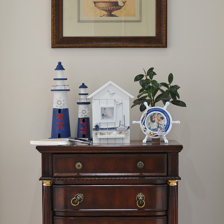 Creative Helmsman photo frame budget budget sets photo frame gift Mediterranean Home decor