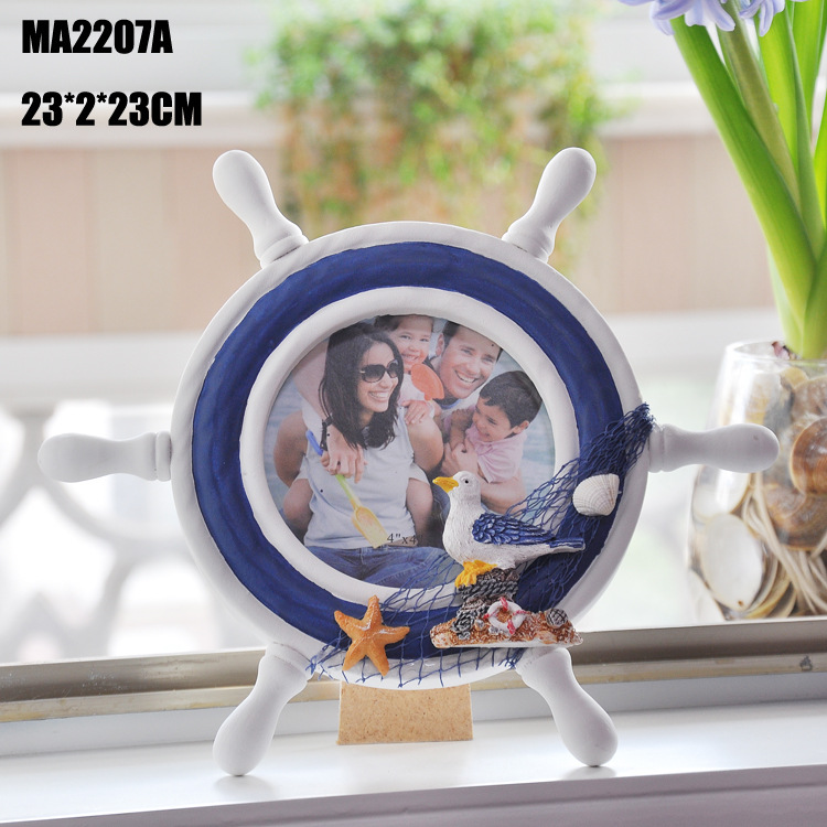 Creative Helmsman photo frame budget budget sets photo frame gift Mediterranean Home decor