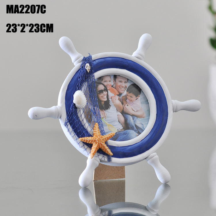 Creative Helmsman photo frame budget budget sets photo frame gift Mediterranean Home decor