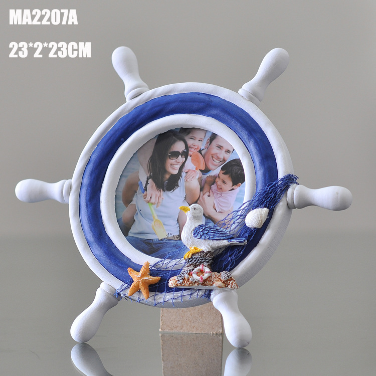 Creative Helmsman photo frame budget budget sets photo frame gift Mediterranean Home decor