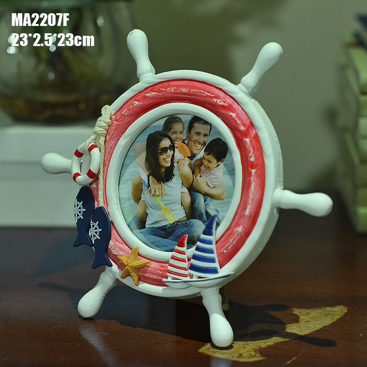 Creative Helmsman photo frame budget budget sets photo frame gift Mediterranean Home decor