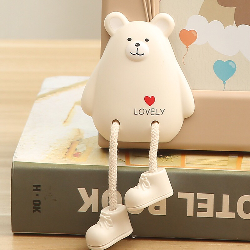 Haotao Photo Frame HT-TF1134 Hanging Foot Bear 7-Inch Vertical Version (2 Colors)