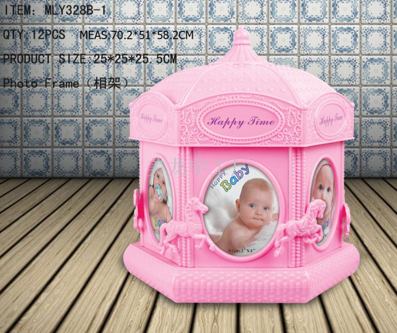 Color photo frame hexagon rotate frame six photo frame wholesale Color photo frame hexagon rotate frame six photo frame wholesale