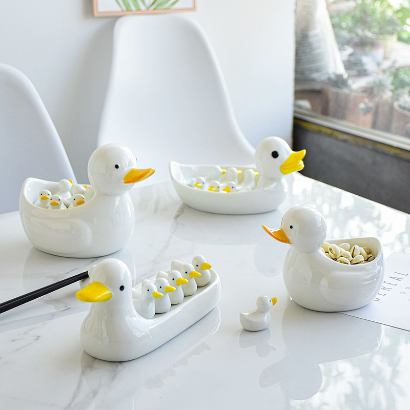 Porcelain craft Shelf Household Hotel Tableware Chopstick Holder Chopstick Holder Pillow Multi-Purpose