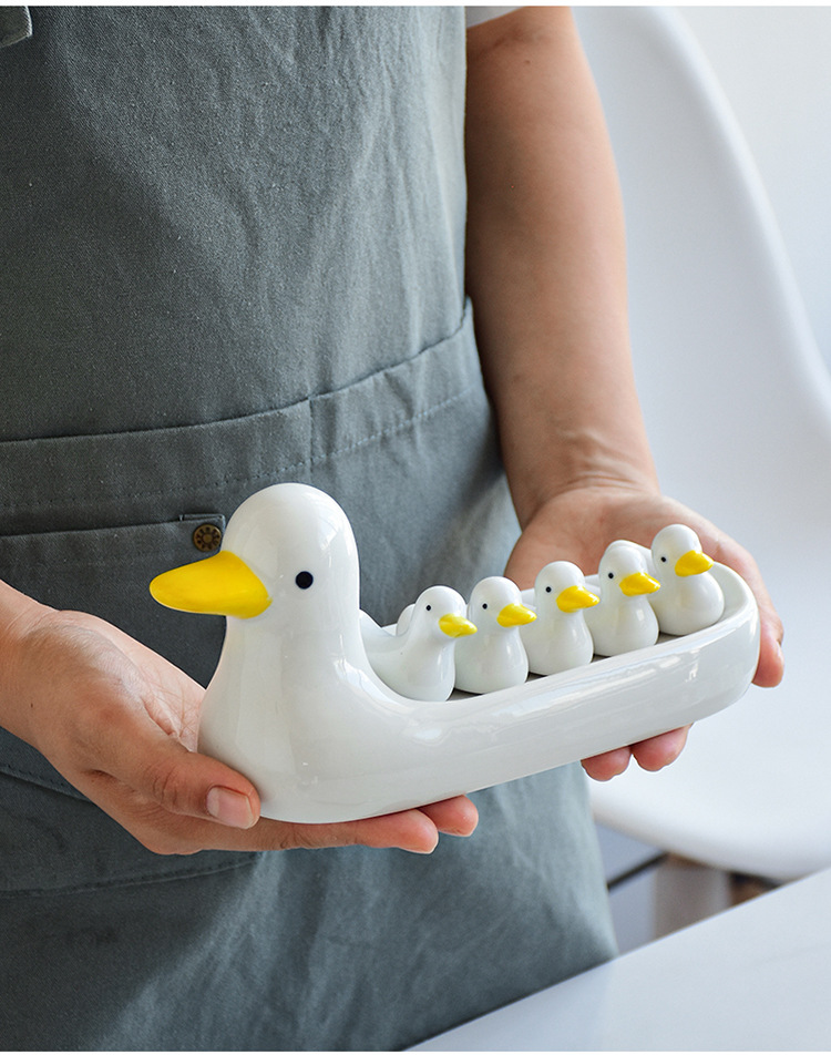 Porcelain craft Shelf Household Hotel Tableware Chopstick Holder Chopstick Holder Pillow Multi-Purpose