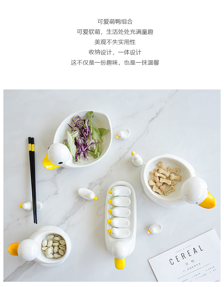 Porcelain craft Shelf Household Hotel Tableware Chopstick Holder Chopstick Holder Pillow Multi-Purpose