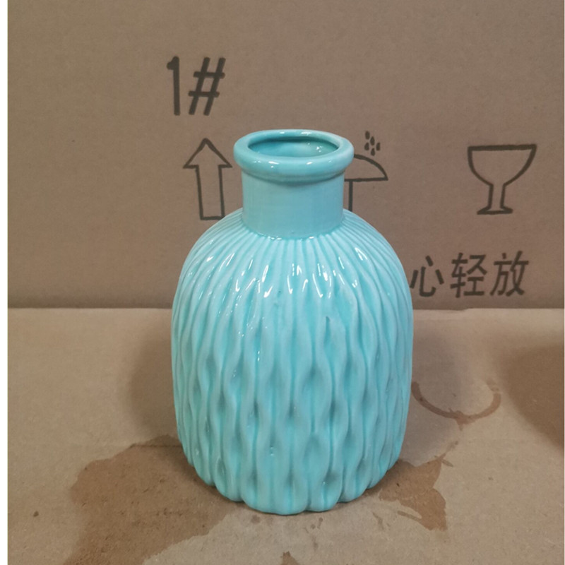 Wholesale Spot All Kinds of Creative Ceramic Crafts Ceramic Vase Flower Arrangement Artificial Porcelain craft