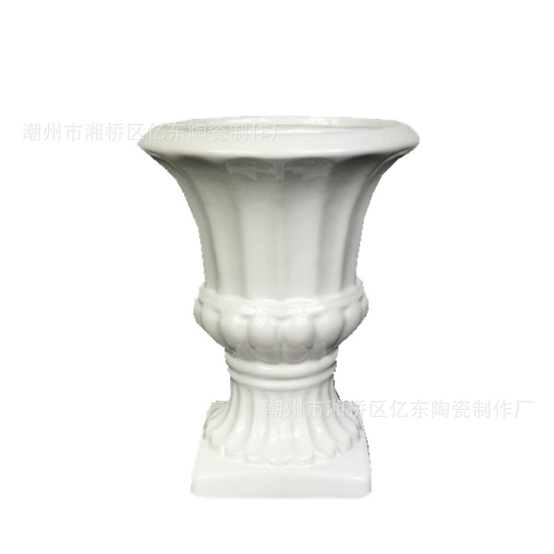 Wholesale Spot All Kinds of Creative Ceramic Crafts Ceramic Vase Flower Arrangement Artificial Porcelain craft
