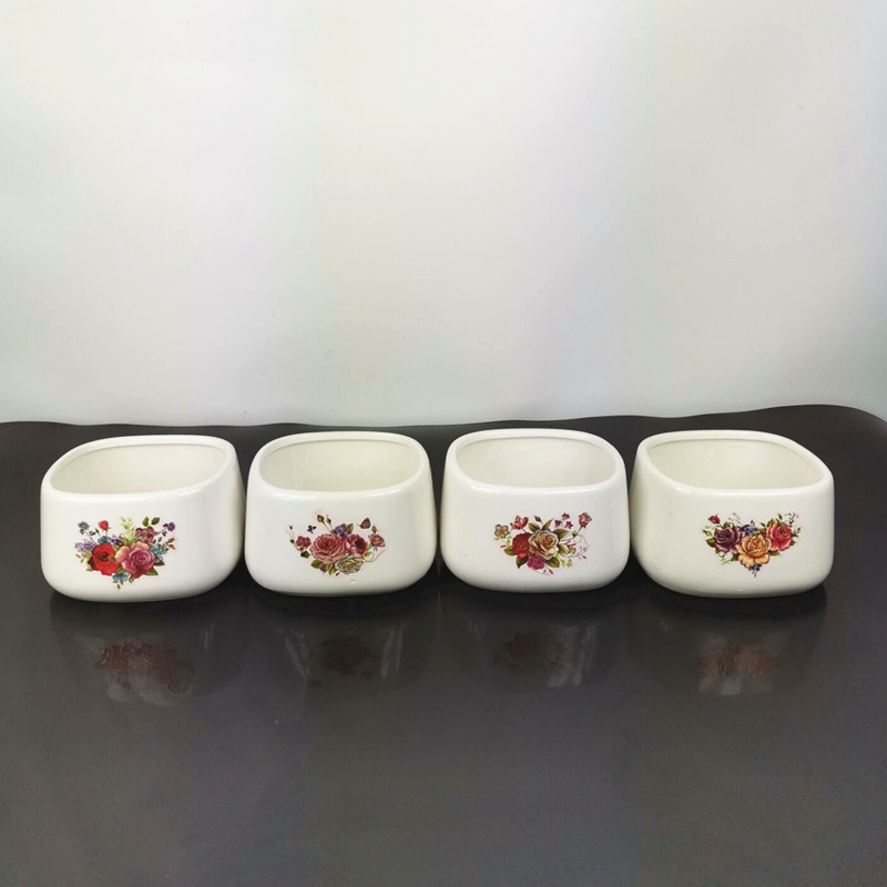 Wholesale Spot All Kinds of Creative Ceramic Crafts Ceramic Vase Flower Arrangement Artificial Porcelain craft