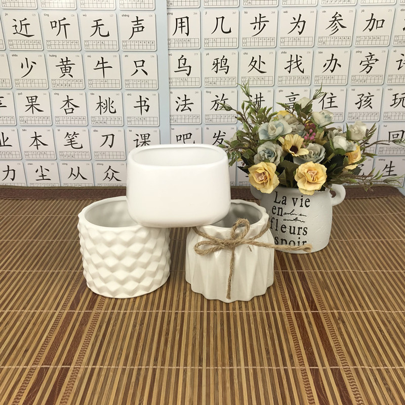 Wholesale Spot All Kinds of Creative Ceramic Crafts Ceramic Vase Flower Arrangement Artificial Porcelain craft