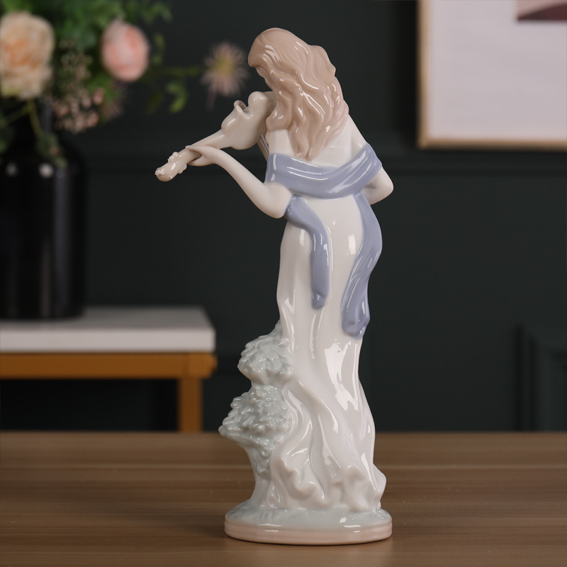 Porcelain craft Beauty Creative Figure Decoration Ceramic Crafts Modern Home Living Room Ornament Bedroom Decorations