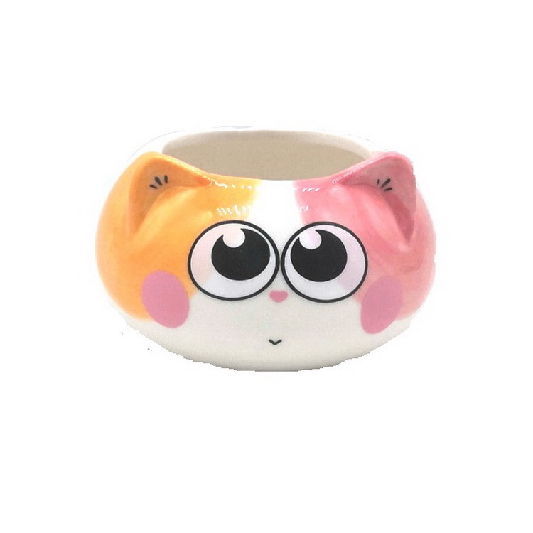 Porcelain Succulent Flower Pot Cute Animal Craft Decoration Fashion Indoor Garden Simulation Green Plant Small Bonsai