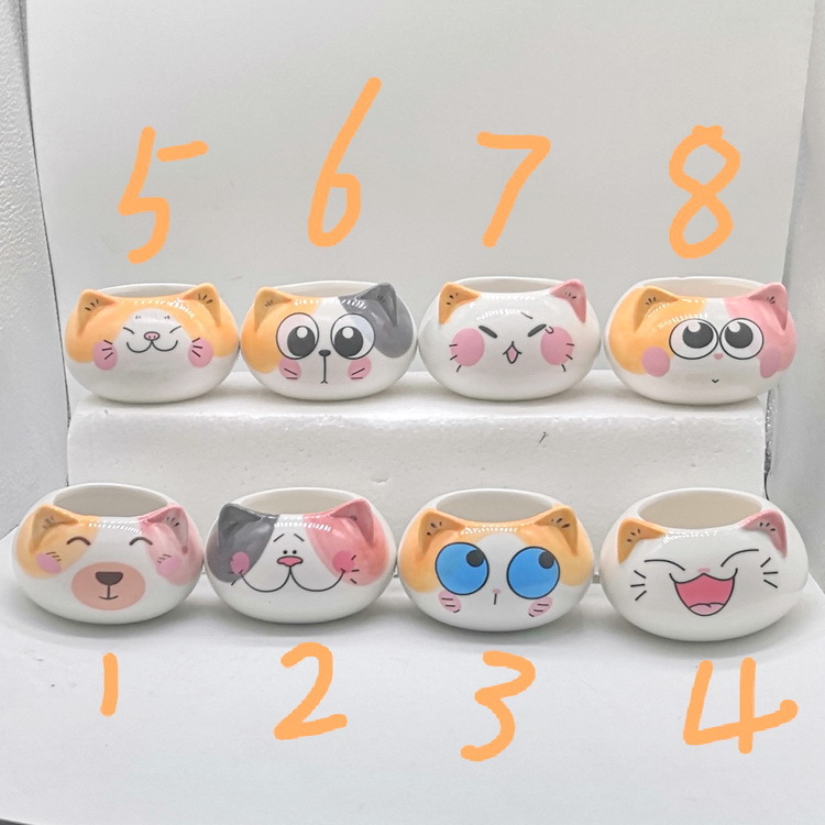 Porcelain Succulent Flower Pot Cute Animal Craft Decoration Fashion Indoor Garden Simulation Green Plant Small Bonsai Porcelain Succulent Flower Pot Cute Animal Craft Decoration Fashion Indoor Garden Simulation Green Plant Small Bonsai