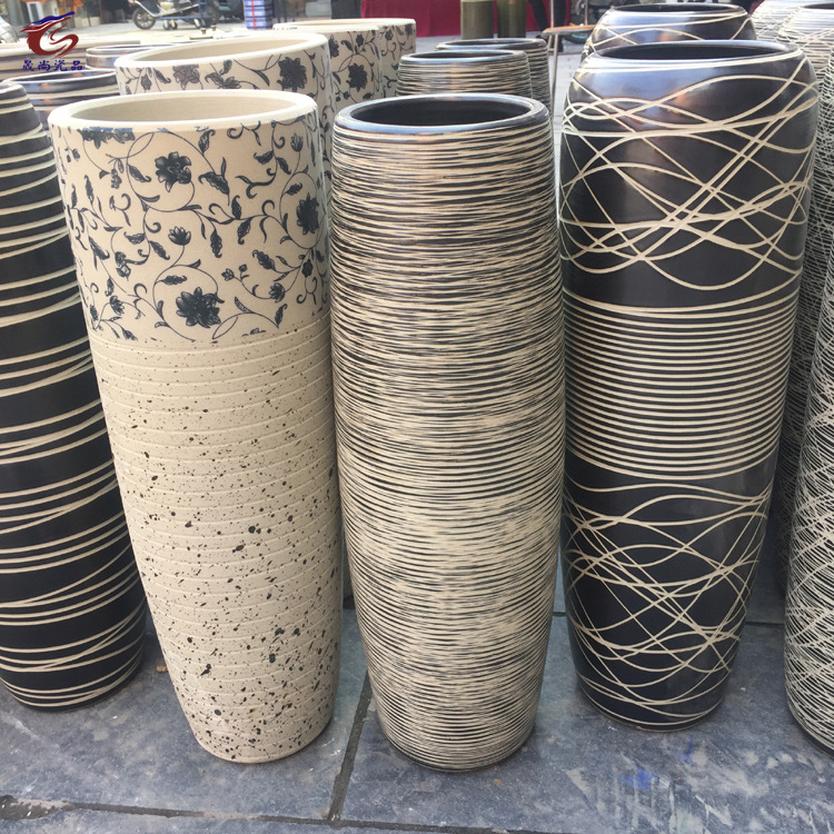 Shengshang Vase Wholesale Modern Artistic Retro Vase Decorative TV Porcelain craft