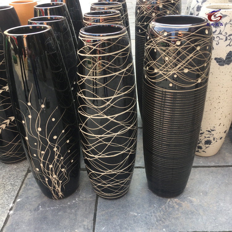 Shengshang Vase Wholesale Modern Artistic Retro Vase Decorative TV Porcelain craft
