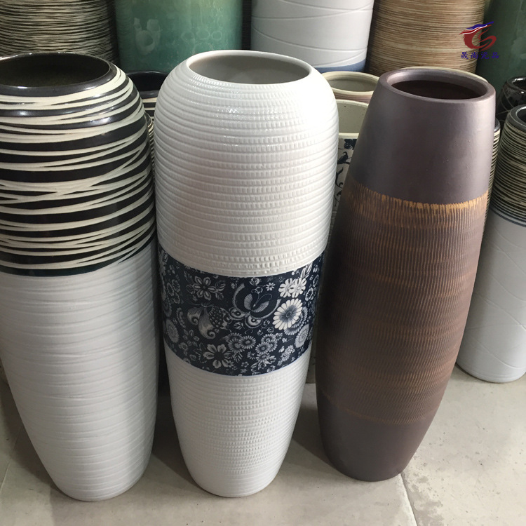 Shengshang Vase Wholesale Modern Artistic Retro Vase Decorative TV Porcelain craft