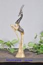 New Chinese-Southeast Asian home decor modern European-American wind technology Antelope couples ornaments