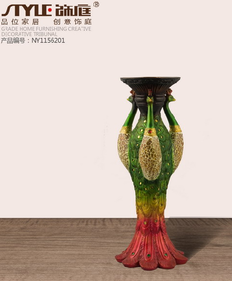 Factory direct modern continental Southeast Asia new new Peacock home decor craft wedding gifts