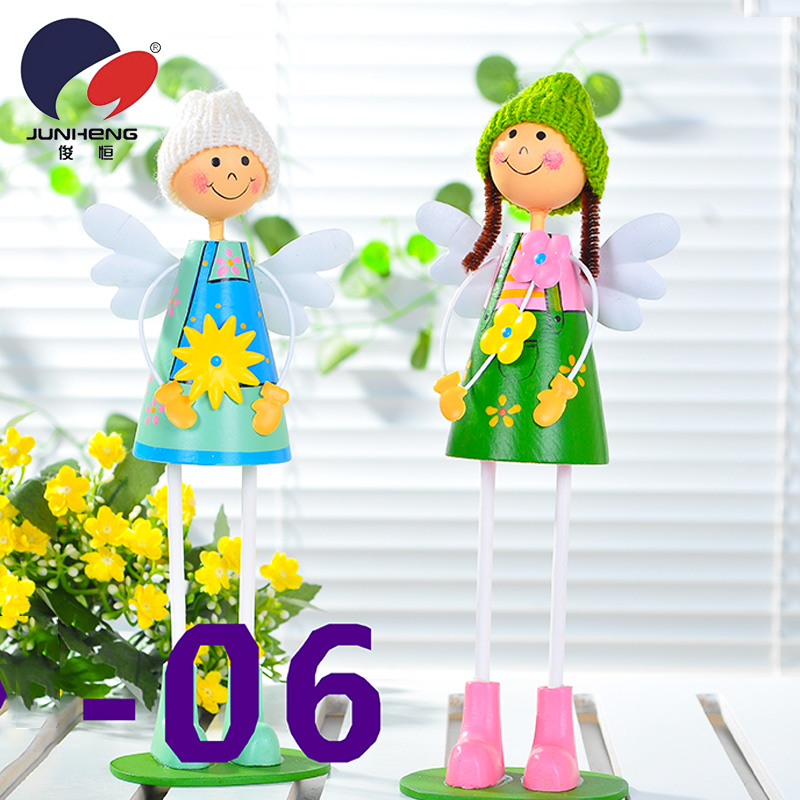 Wooden Doll Hanging Feet Doll Wedding Gifts Creative Craft Gift Bx04