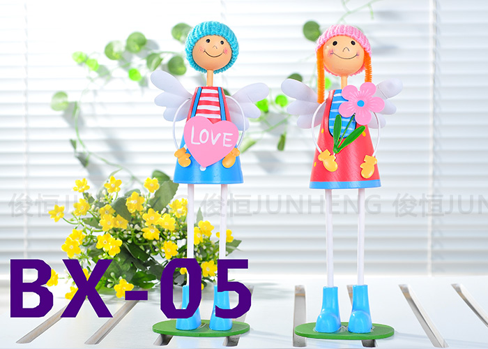 Wooden Doll Hanging Feet Doll Wedding Gifts Creative Craft Gift Bx04