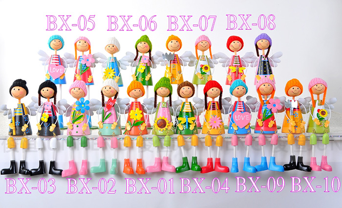 Wooden Doll Hanging Feet Doll Wedding Gifts Creative Craft Gift Bx04