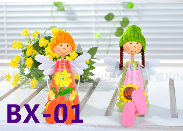 Wooden Doll Hanging Feet Doll Wedding Gifts Creative Craft Gift Bx04