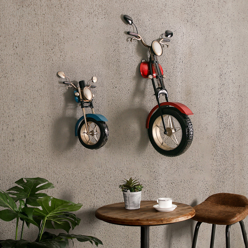 Iron Motorcycle Decoration Vintage Wall Hangings Creative Shop Wall Hangings Wall Decoration Crafts Wholesale
