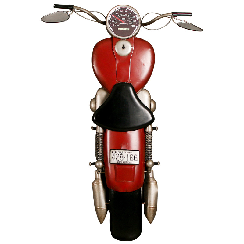 Iron Motorcycle Decoration Vintage Wall Hangings Creative Shop Wall Hangings Wall Decoration Crafts Wholesale