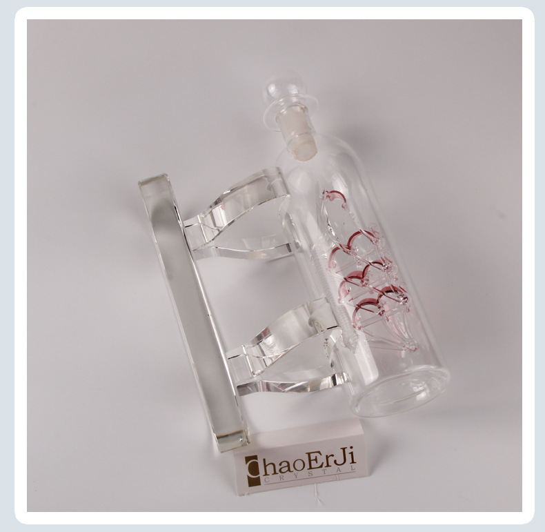 Manufacturer custom crystal crafts drawing boat furnishing pieces of pure checking about creative decorative souvenirs